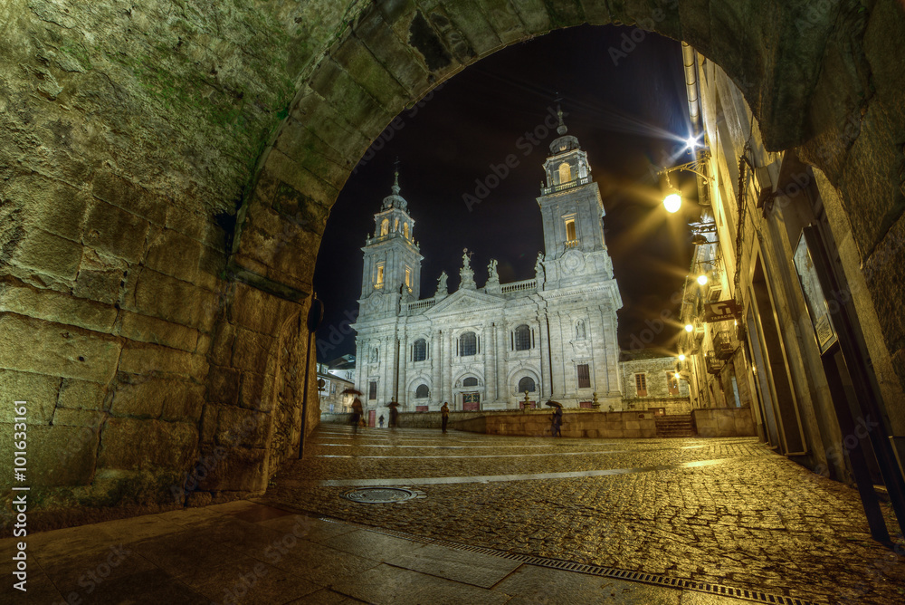 Foto Catedral y Muralla de Lugo