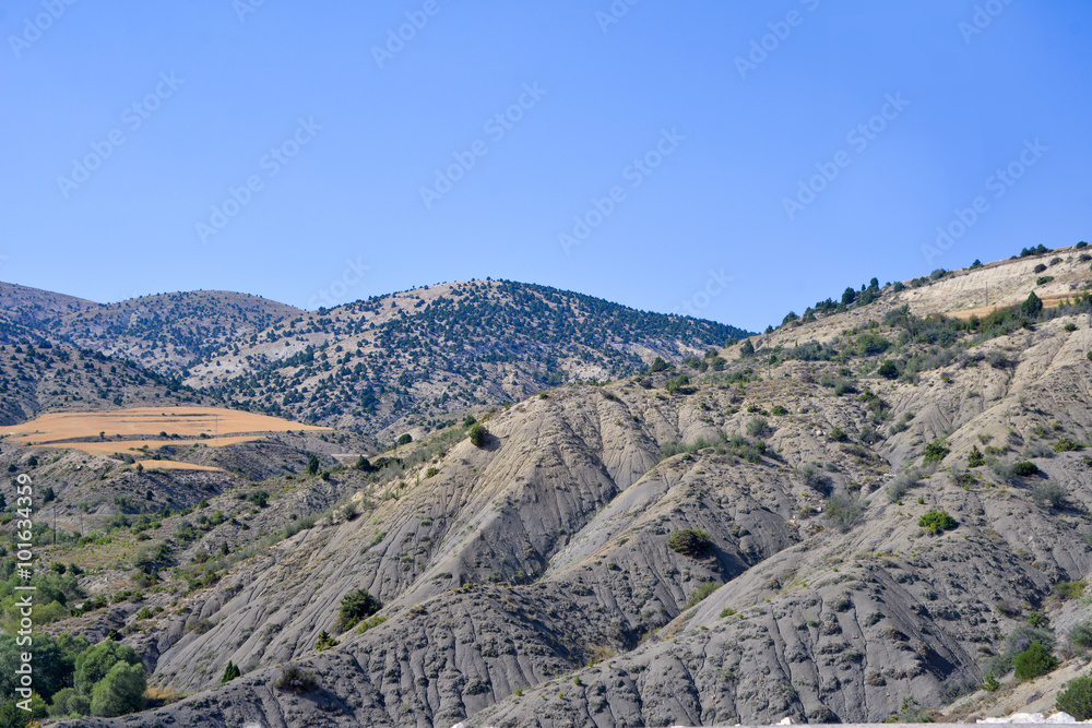 mountain view landscape of Turkey
