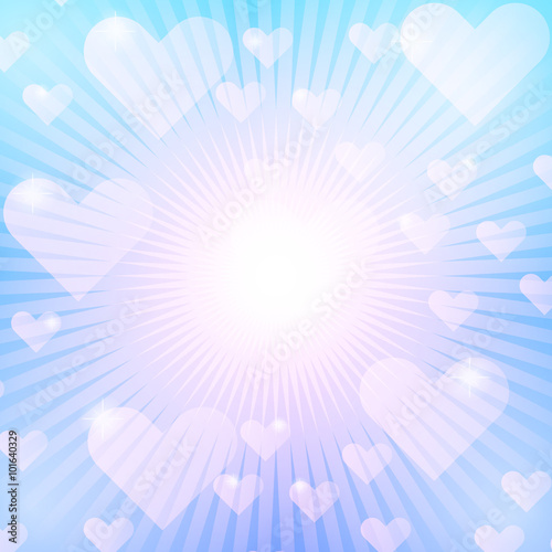 Heart love valentine abstract background