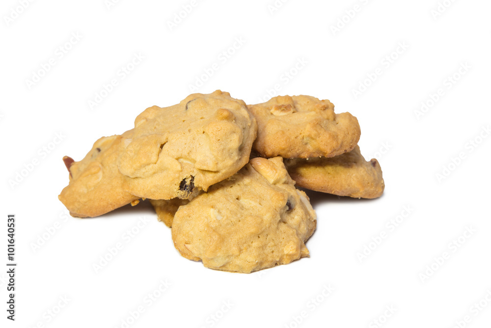 pile of cashew nut cookies pile of cashew nut cookies