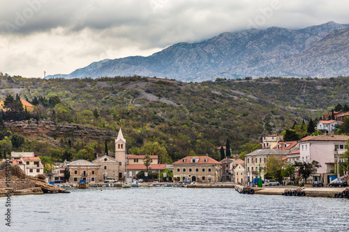 Port And Church In Jablanac Village, Croatia © zm_photo