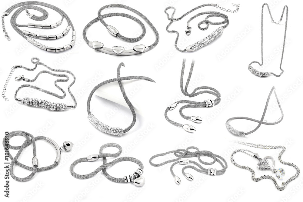 Naklejka premium Women Necklaces