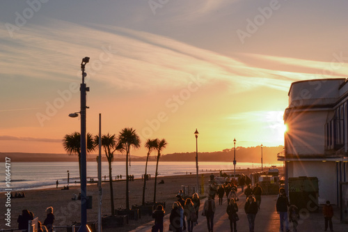 Canvas-taulu beautyful bournemouth