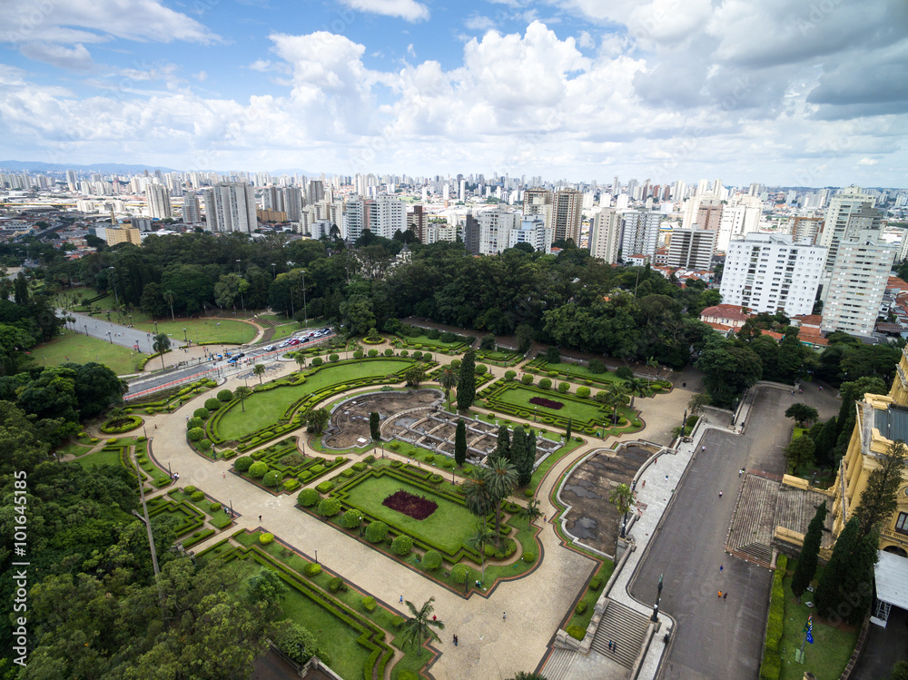 Aerial View of Ipiranga, Sao Paulo, Brazil