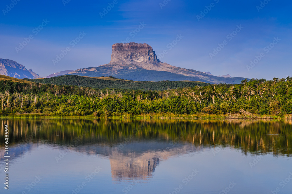 Naklejka premium Old Chief Mountain