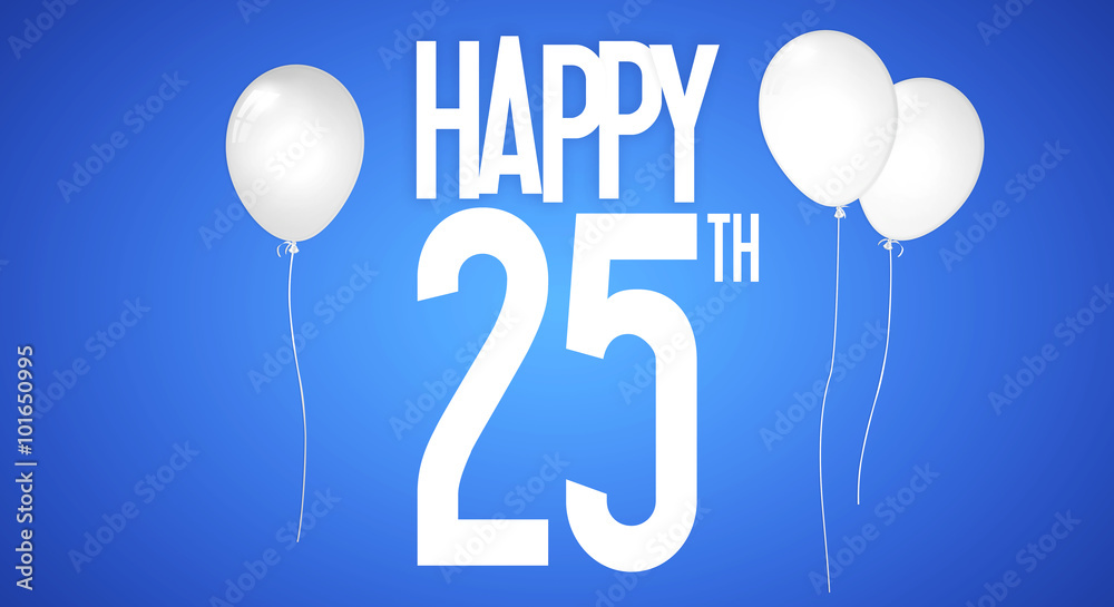 Φωτογραφία Happy Birthday - Celebration - Personalised With Number - Birthday Greeting Card