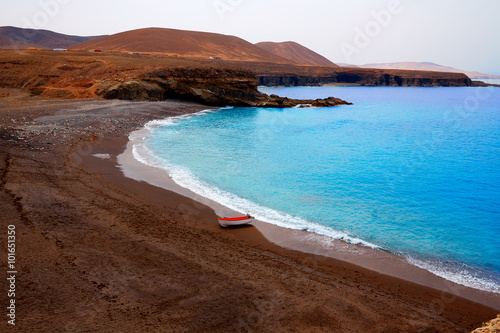 Ajuy beach Fuerteventura at Canary Islands photo