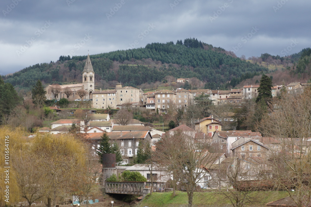 Lamastre, village ardèchois