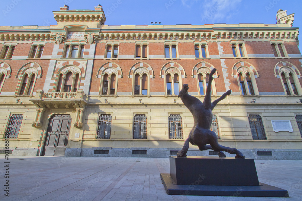 Φωτογραφία legnano palazzo malinverni municipio in provincia di milano lombardia italia mil