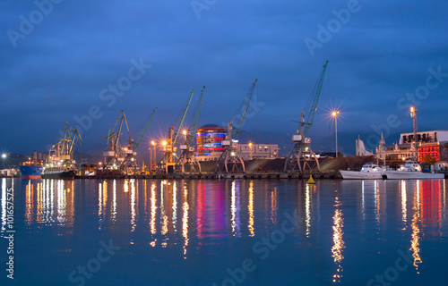 Illumination of sea port