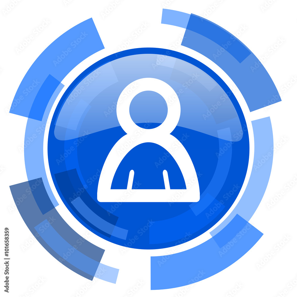 person blue glossy circle modern web icon person blue glossy circle modern web icon