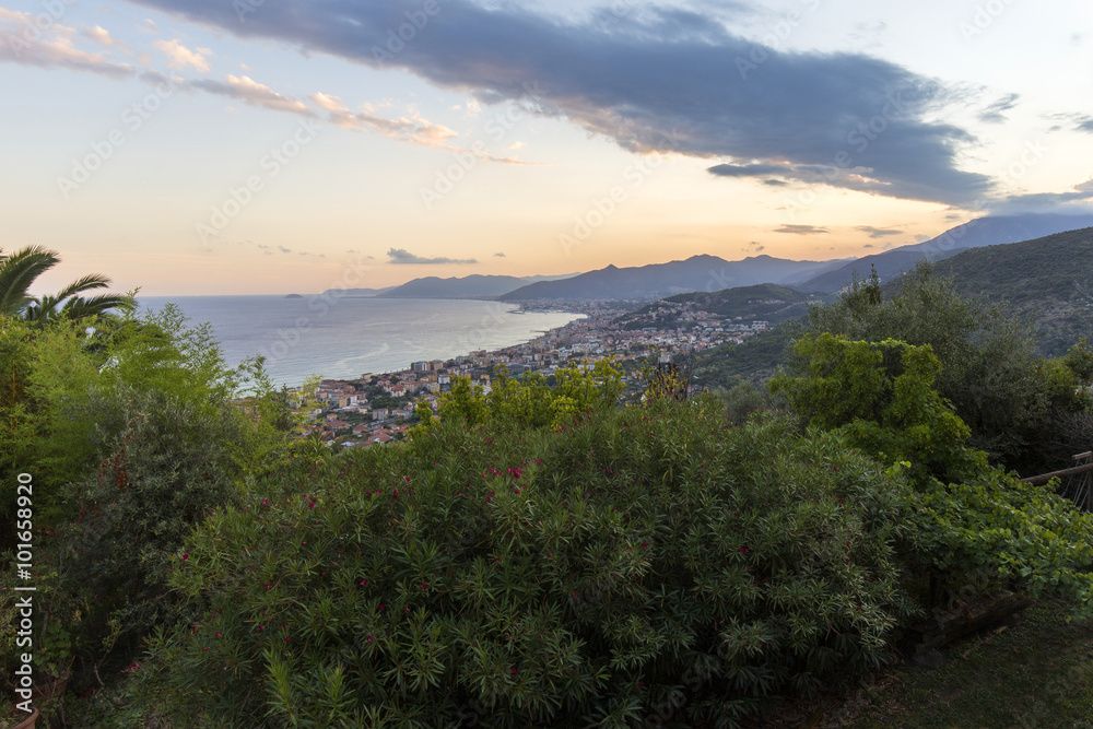 Panorama Liguria da Verezzi