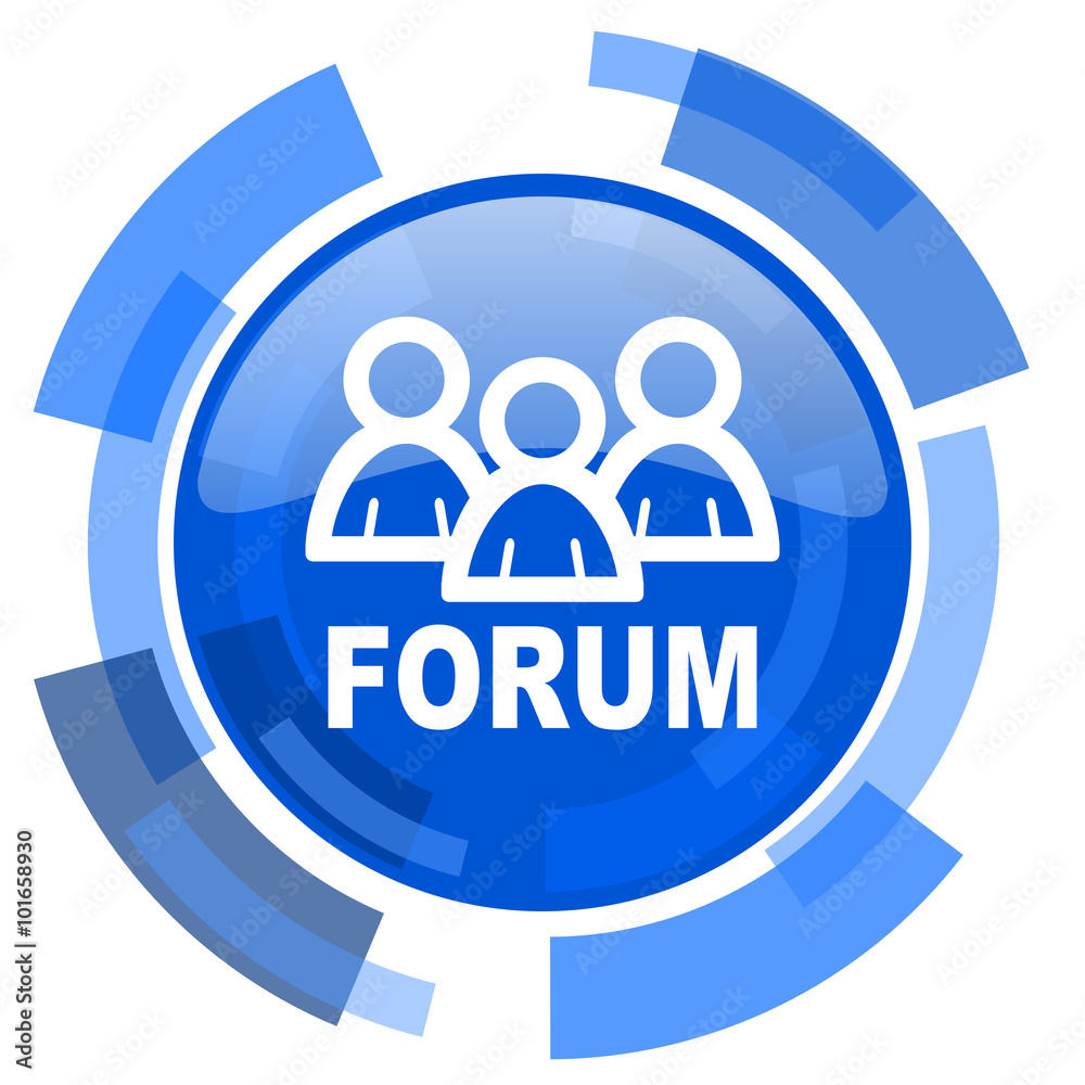 forum blue glossy circle modern web icon forum blue glossy circle modern web icon