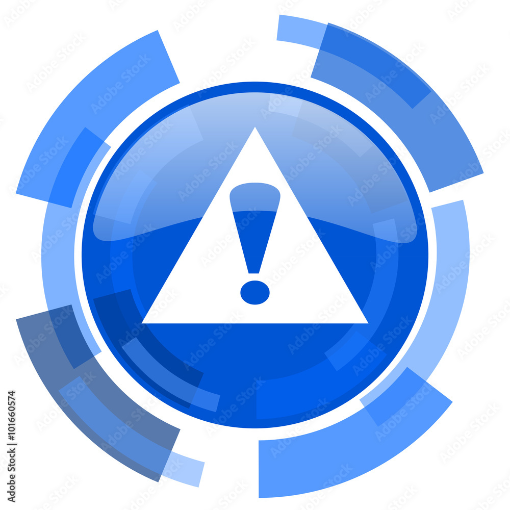 exclamation sign blue glossy circle modern web icon exclamation sign blue glossy circle modern web icon