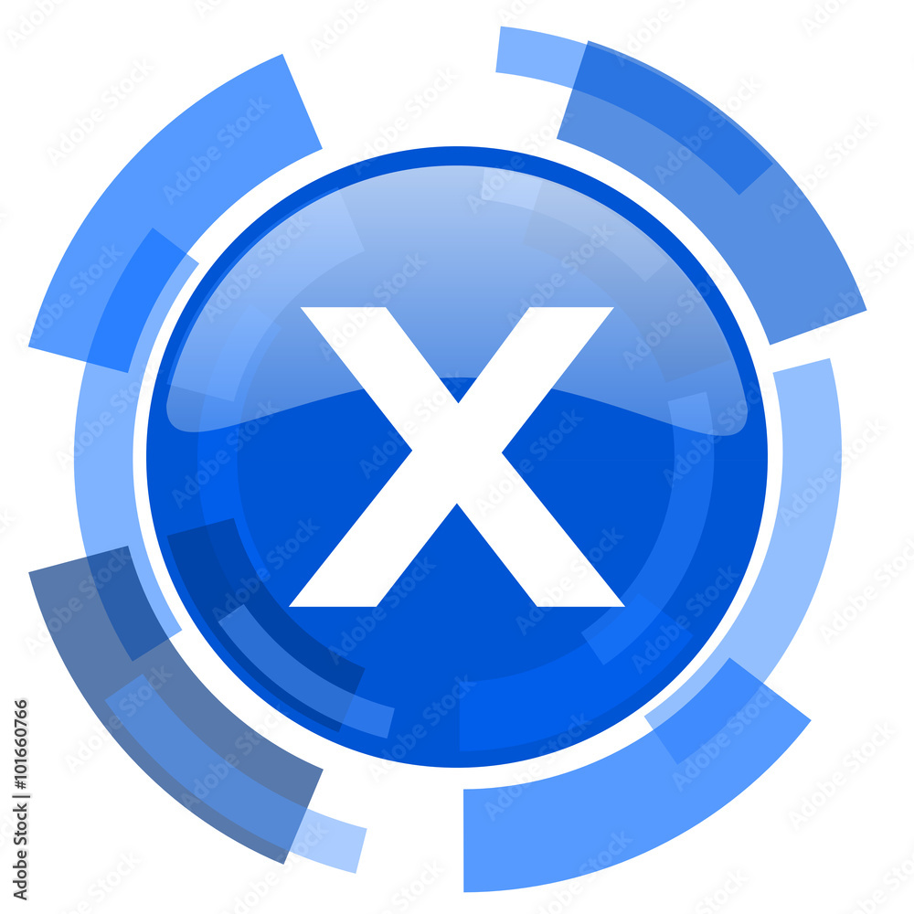 cancel blue glossy circle modern web icon cancel blue glossy circle modern web icon