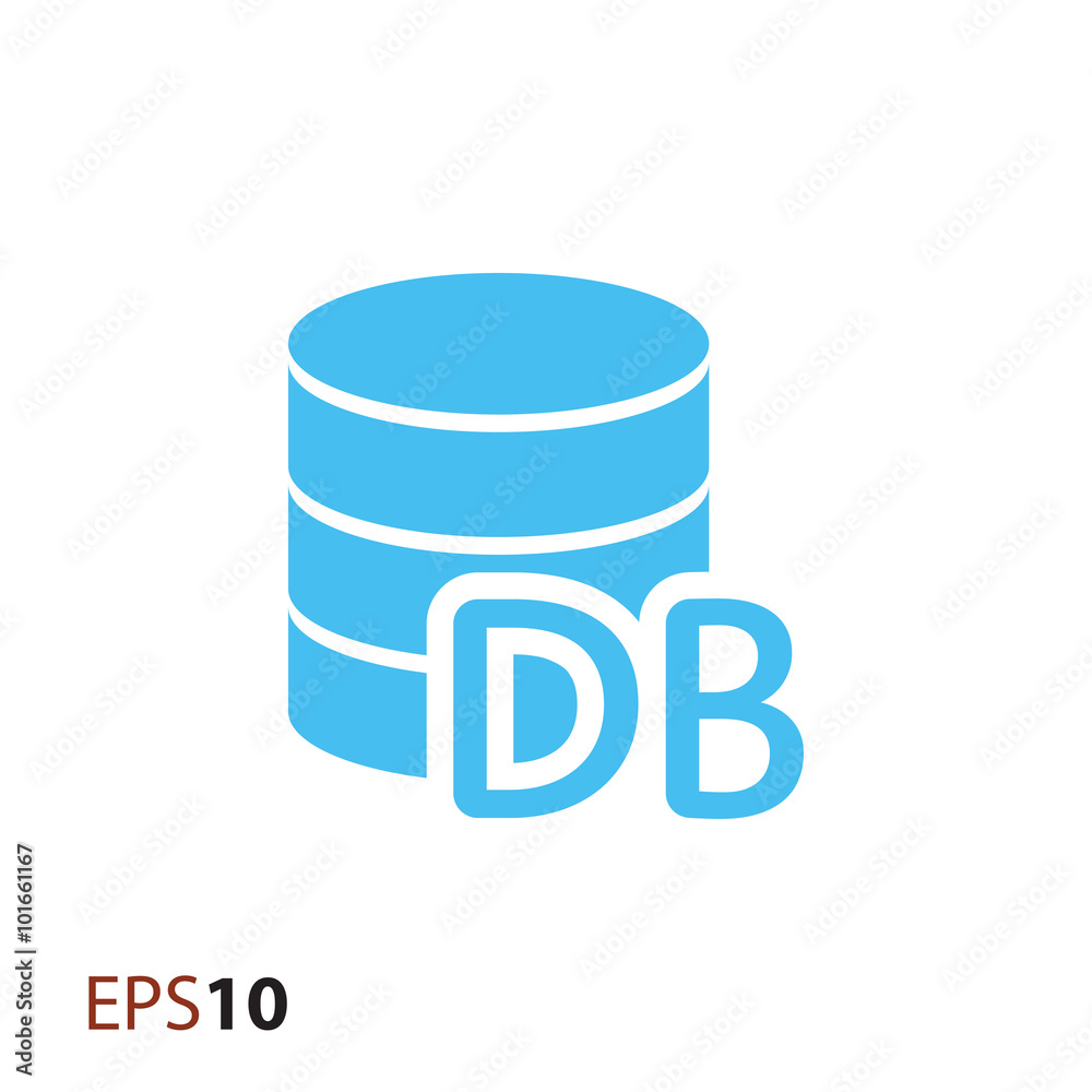 Data base icon for web and mobile Data base icon for web and mobile