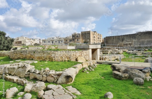 The archeological complex of Hal Tarxien in Malta