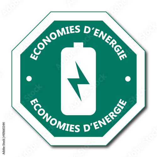 Logo économies d'énergie.