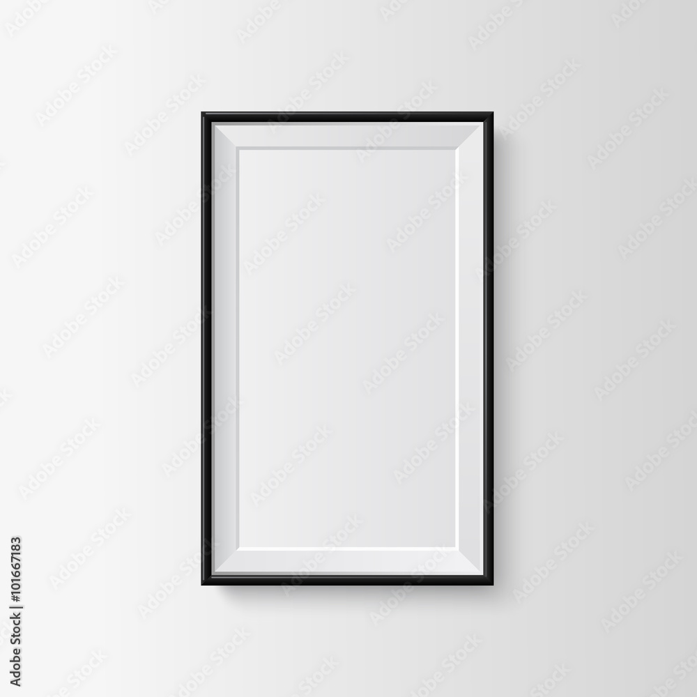 Blank picture frame. Blank picture frame.