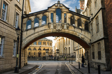 Fototapete Seufzerbrücke Seufzerbrücke Oxford historische Architektur  © aljona9