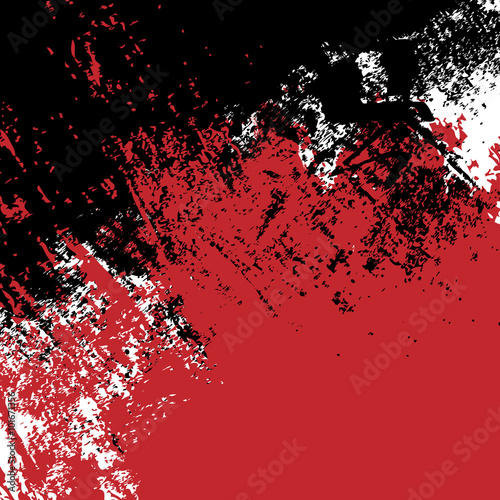 red and black ink splash background,  illustration design element