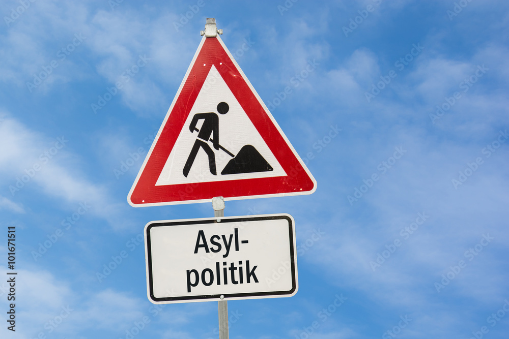 Schild 77 - Asylpolitik Schild 77 - Asylpolitik