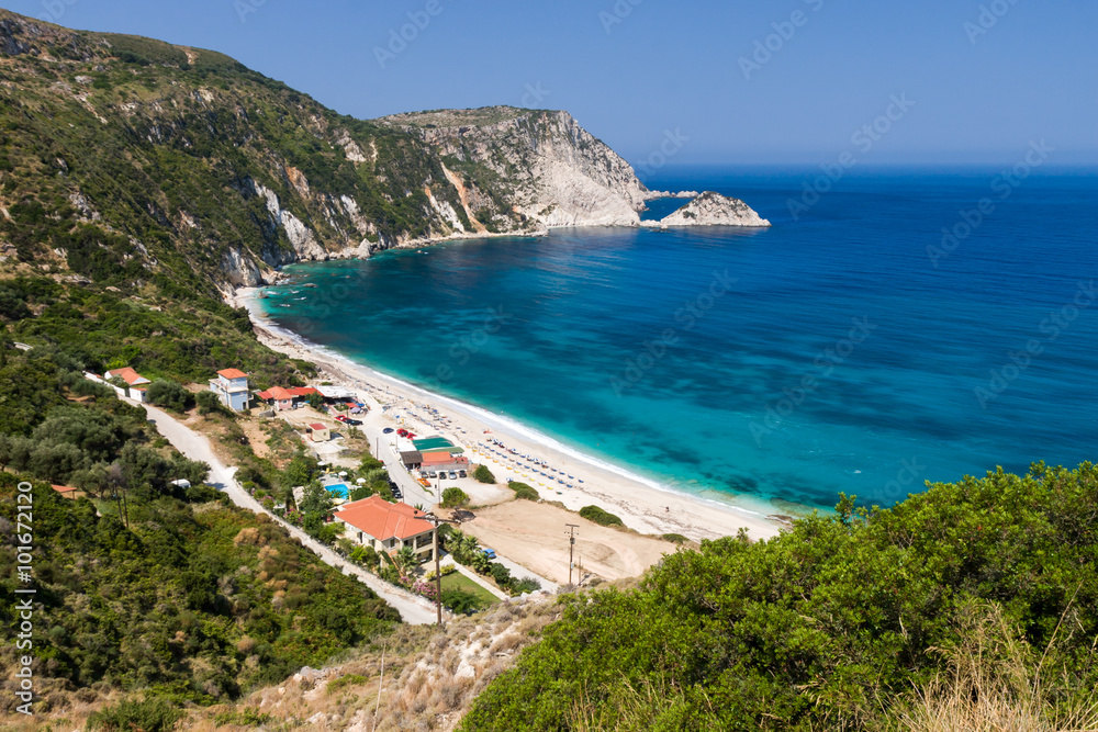 Petani beach in Kefalonia island, Greece