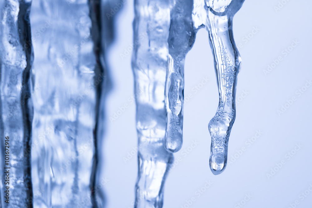 Patterns and texture on Icicles Patterns and texture on Icicles