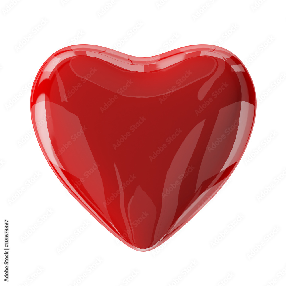 Fotografie Glass love heart
