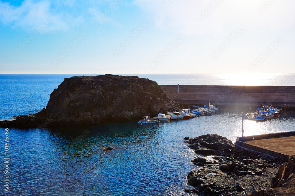 El Cotillo port Fuerteventura Canary Islands El Cotillo port Fuerteventura Canary Islands