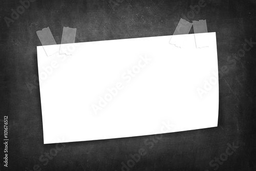 blank large white sticky no...