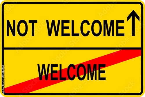 160202-Welcome_NOT_Welcome_Schilder_Patches_Banner