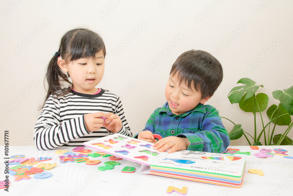 仲良しの二人 仲良しの二人