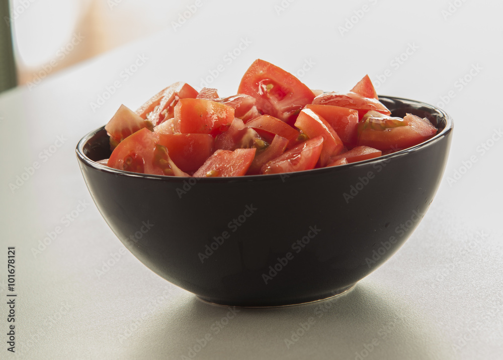 Chopped tomato Chopped tomato