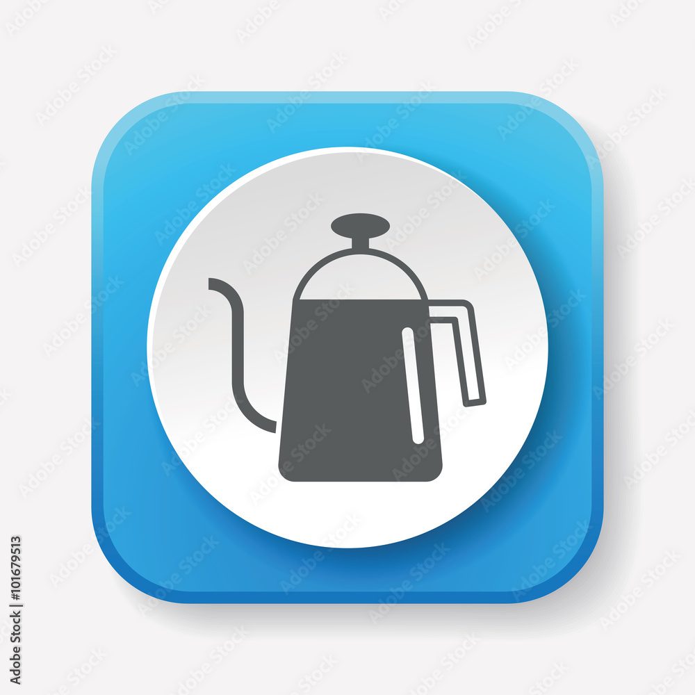 Obraz premium kettle icon