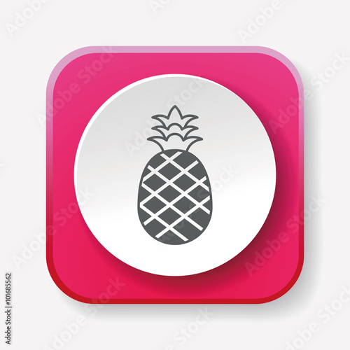fruits pineapple icon