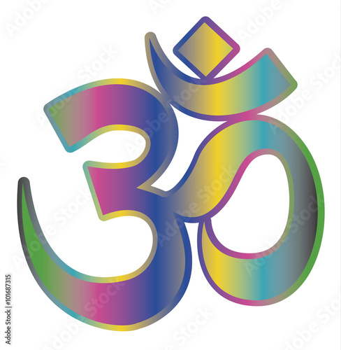 ohm meditation symbol