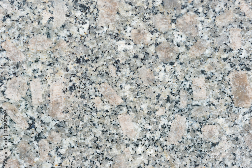 Texture of granite Texture of granite