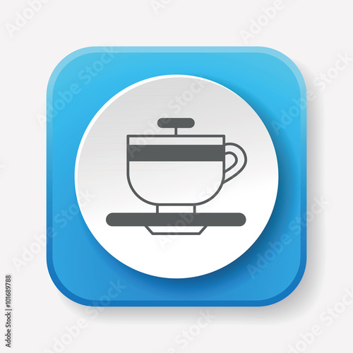 amusement park coffee-cup icon