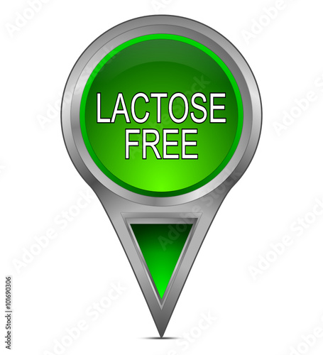 map pointer with Lactose free