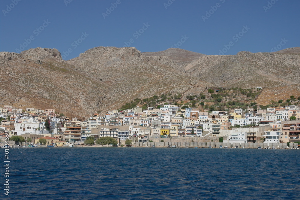 Остров Калимнос. Греция. Вид с моря