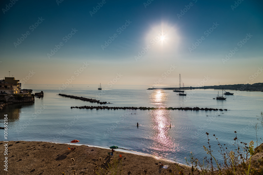Gulf in the Salento peninsula in Italy Gulf in the Salento peninsula in Italy