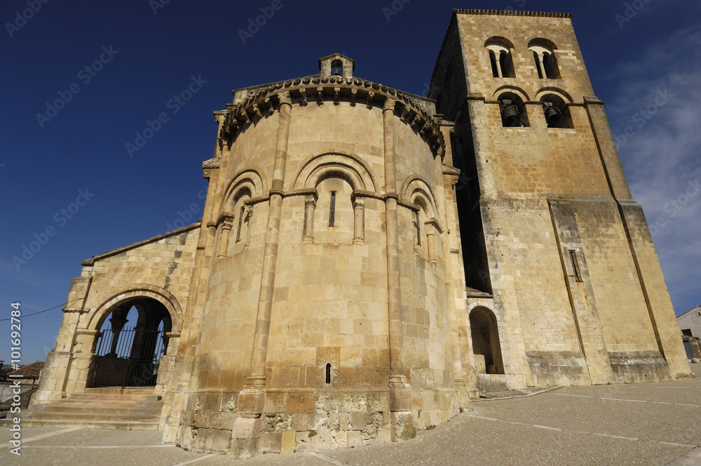 Church of El Salvador, Sepulveda. Segovia province, Castilla-Leo