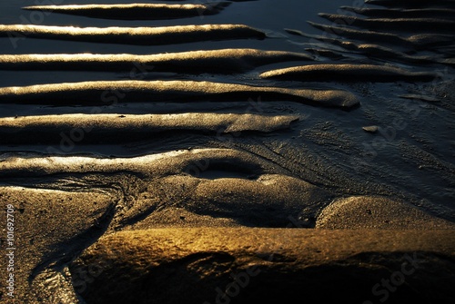 structures at the beach photo