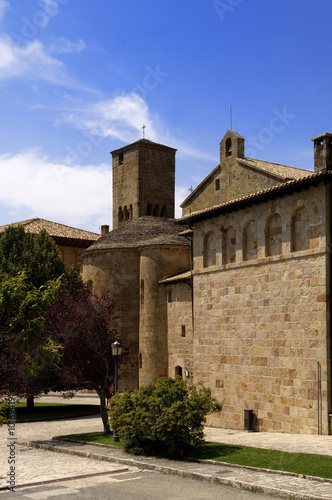 Monastery of San Salvador de Leyre, Navarra, Spain,