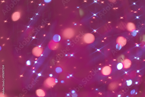 Red-Vintage bokeh