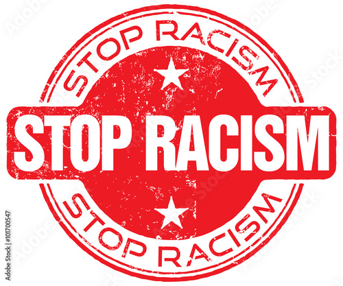 stop racism stamp