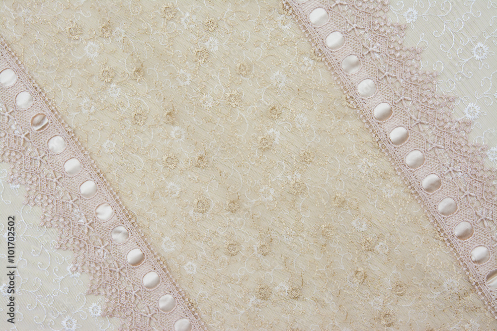 Traditional lace old background