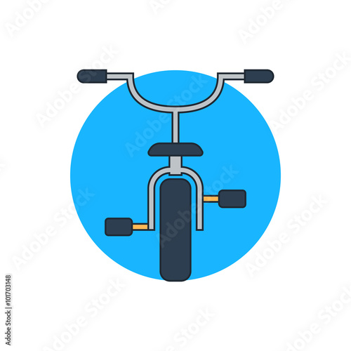 icon bicycle front