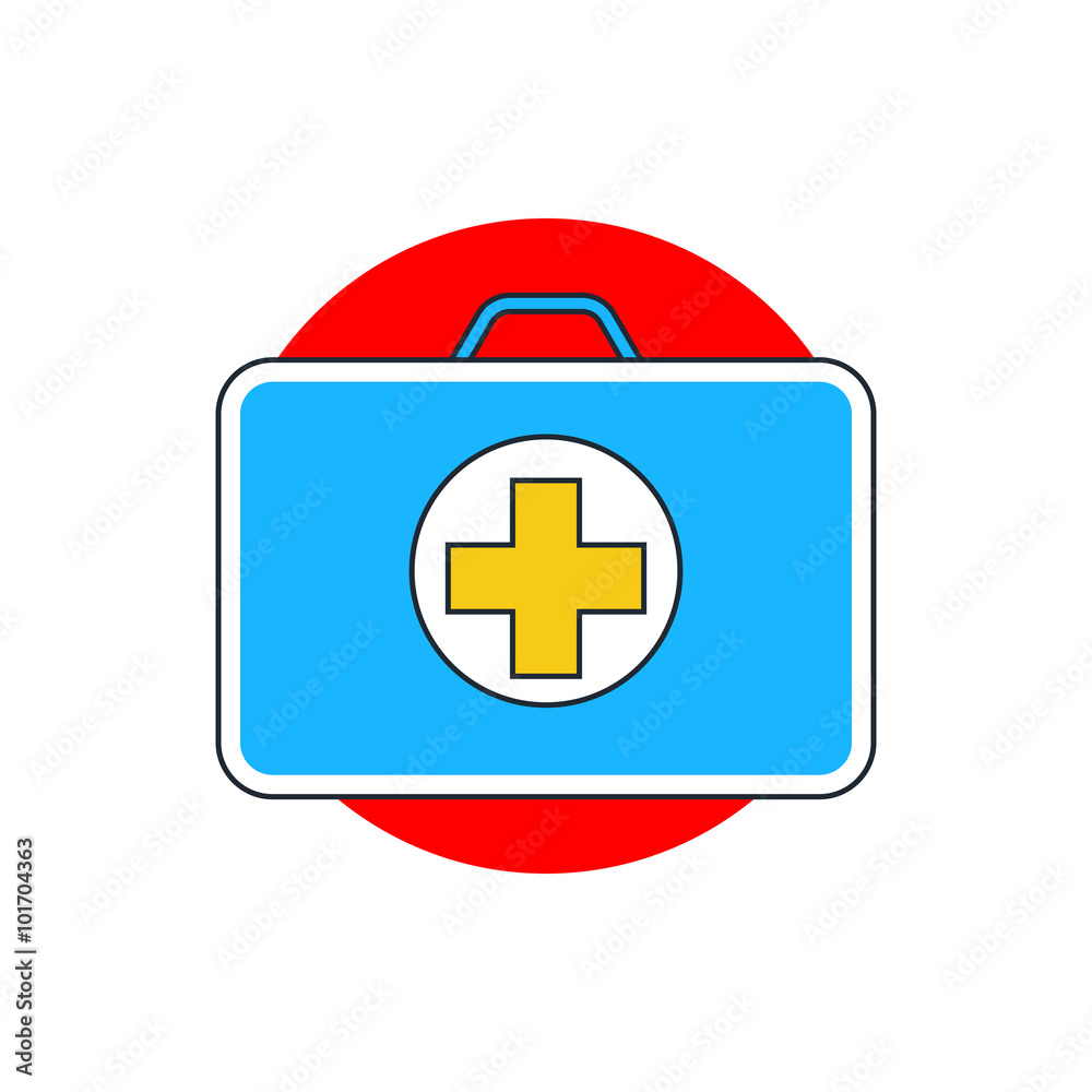 Obraz premium icon medical bag